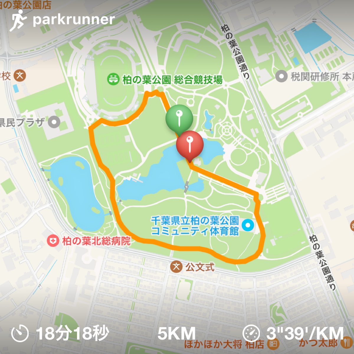 SugarK's tweet photo. 今日も暑かった。。。3km以降は垂れる。
Kei ran Kashiwanoha parkrun in 18m 18s! 👏 #parkrun #parkrunner https://t.co/4vSy0UiobA https://t.co/gZotRGcSls