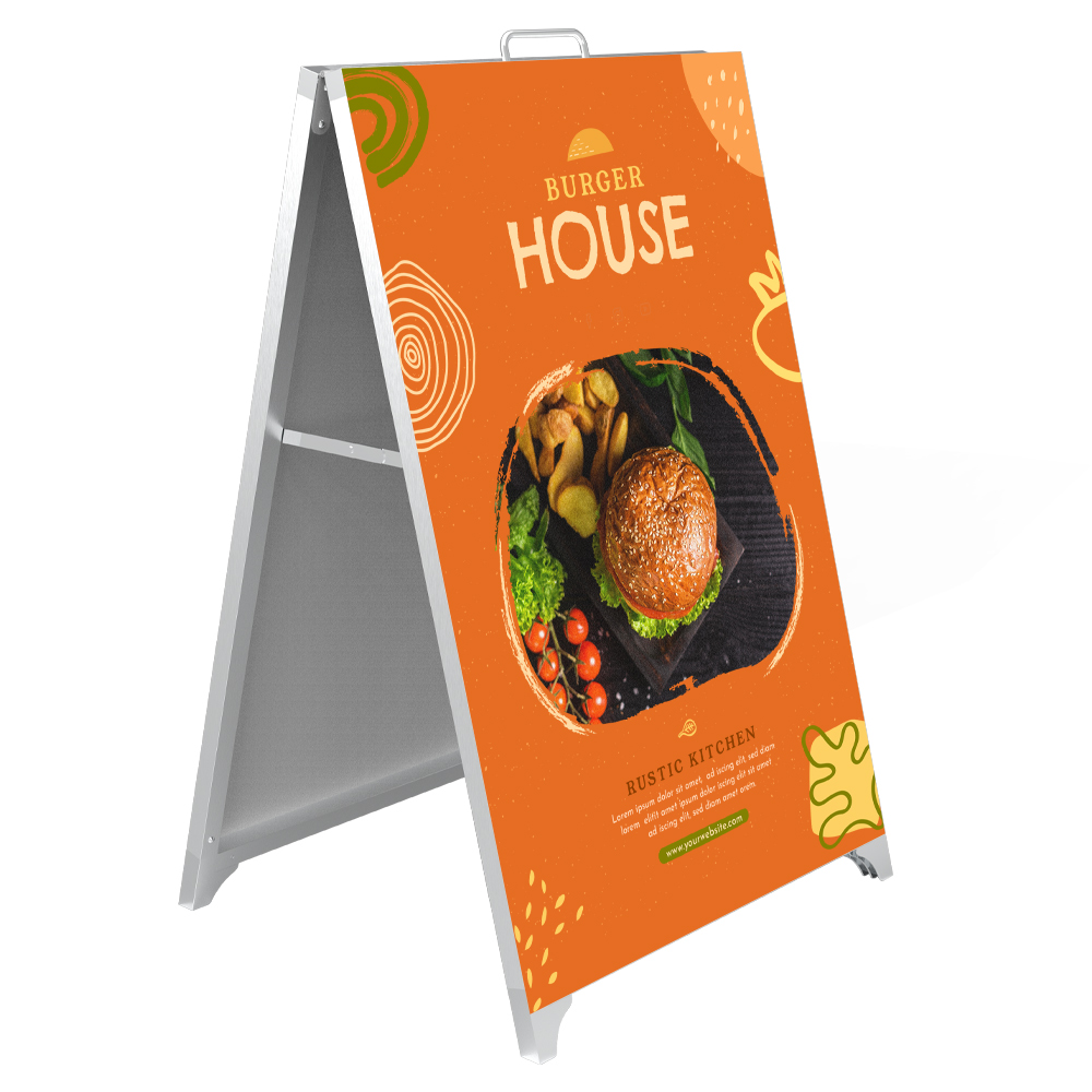 DisplayFactory8's tweet image. 🚶‍♂️✨ Need an eye-catching, efficient way to promote your business, event, or special offers? Look no further than the A-Frame Sidewalk Poster Stand! 

displayfactorywholesale.com/collections/po…

#OutdoorAdvertising #SandwichBoard #PosterStand #DisplayFactory