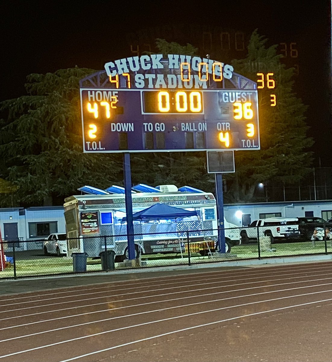 Varsity Final: Downey 47, Amador Valley 36