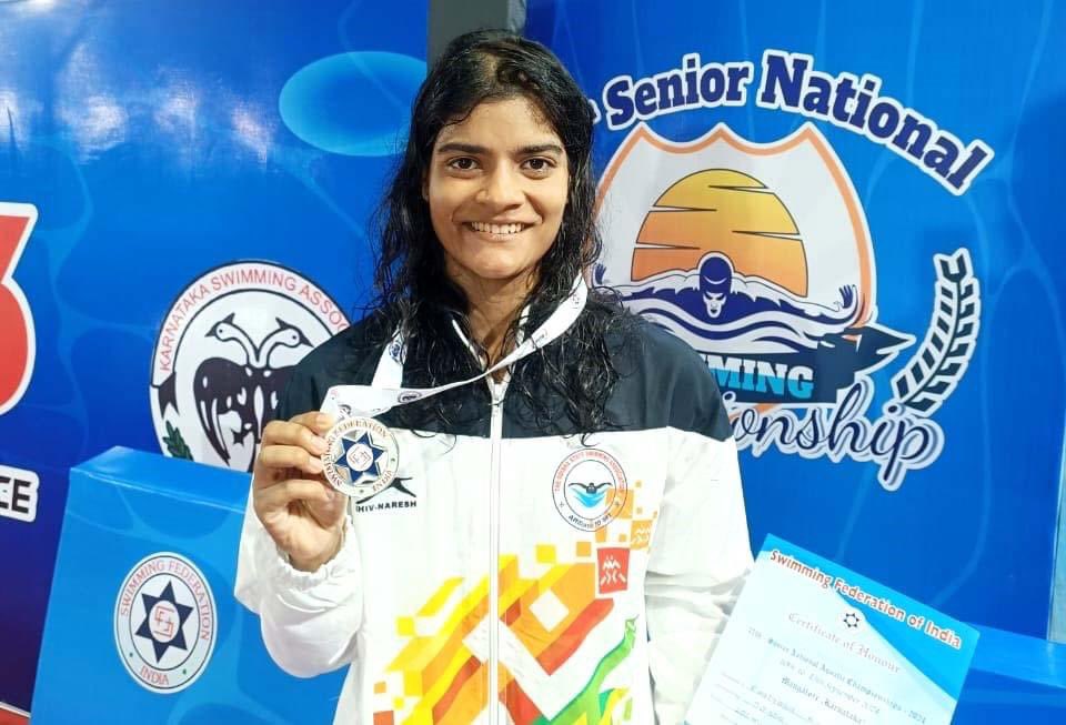 OdishaSwimming's tweet photo. Blazing the way to glory, Odisha women swimmers bagged 6 medals at the Senior National. Path breaking feat. @sports_odisha @CMO_Odisha @swimmingfedera1 @sandeepsej https://t.co/SjeFXyFDrg