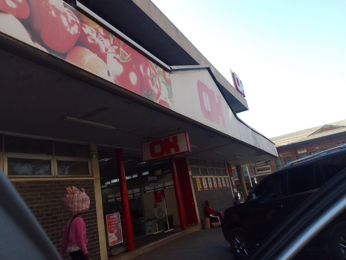 I used to feel pity for OK and the rest of the supermarkets because of the tuckshops but today I changed my mind . Went into this Ok opposite Eastgate at 7.30am . I abondoned my goods because there was no change for USD 10
 OK you are your own enemies . No float at 7.30am