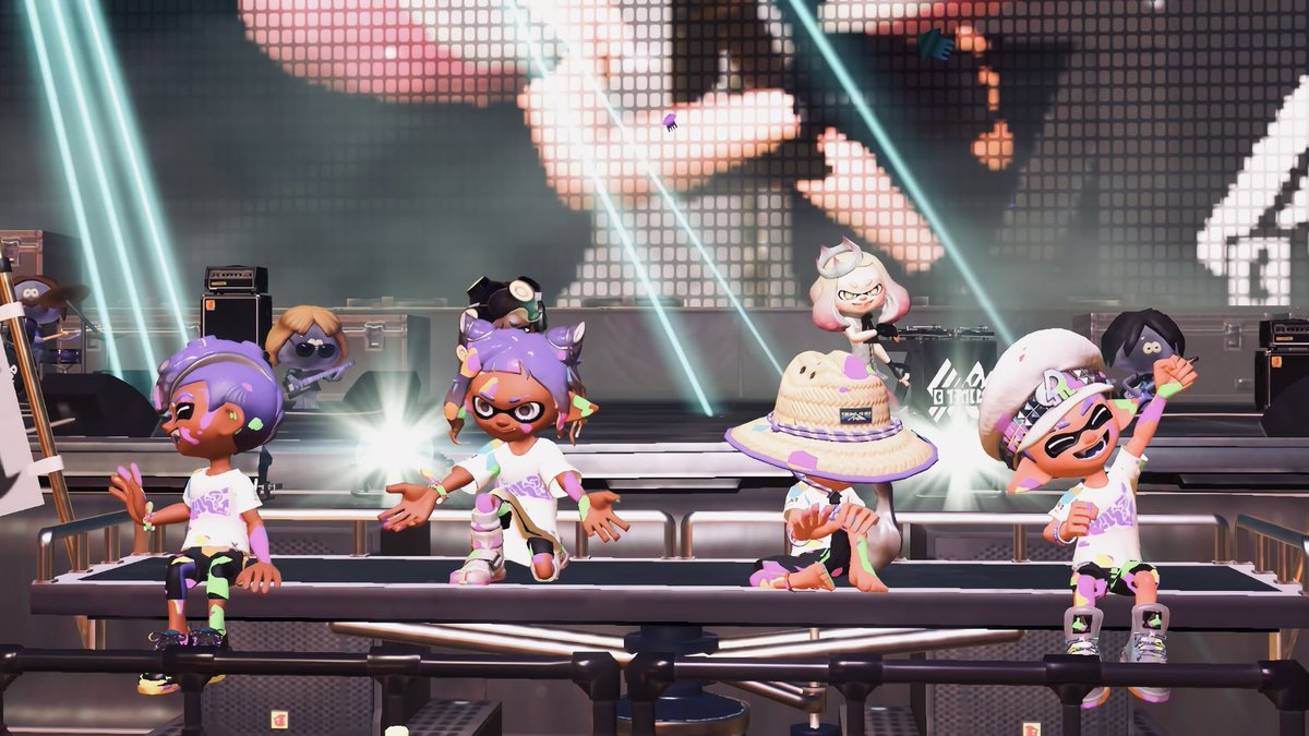 spl_is's tweet photo. double 100x with this team~ #splatoon3 #teampresent https://t.co/zNNRV4OPzi