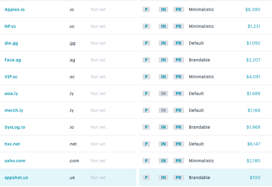 merch.ly
die.gg
Syslog.io
oxho.com
hxs.net
vip.sc

Happy to entertain any solid offer ! 

#Domains
#domainsale