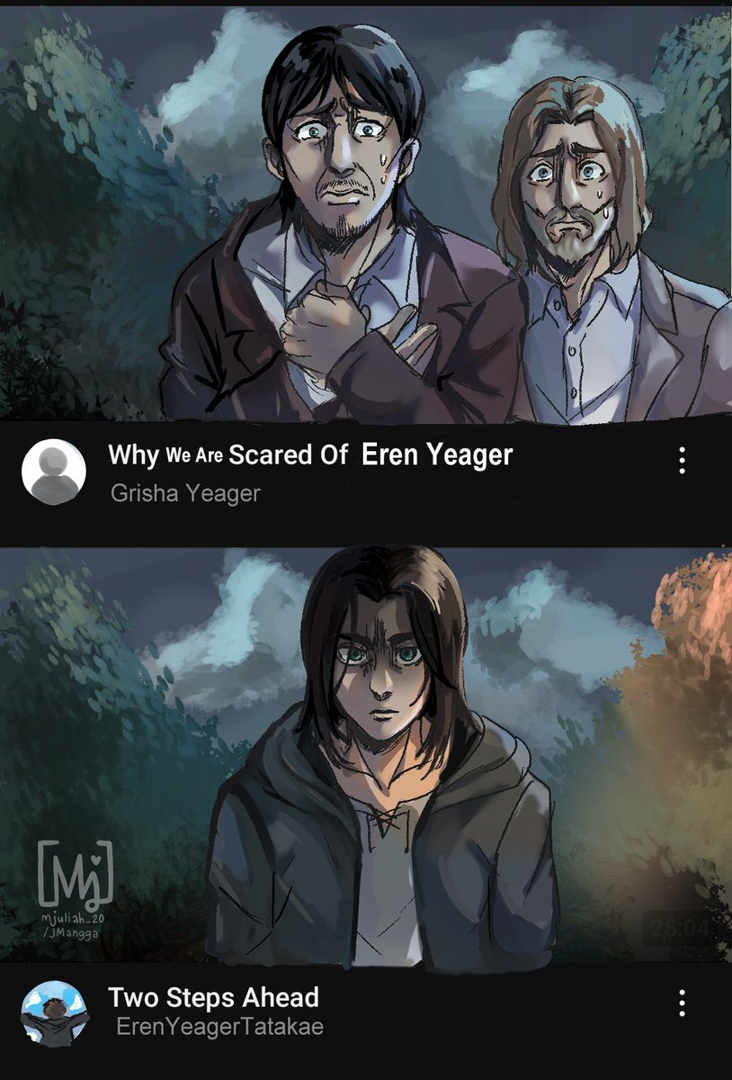 Two steps ahead...
.
.
.
#eren #エレン  #エレン・イェーガー #grisha #zeke  #AttackOnTitan #ShingekiNoKyojin #進撃の巨人  #meme #digitalart