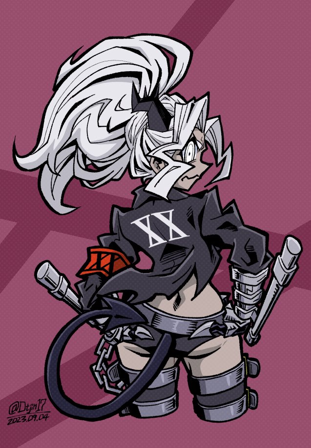 「#これを見た人は無言で去年9月の画像を貼る #Helltakerfanart」|ダメテツジン17のイラスト