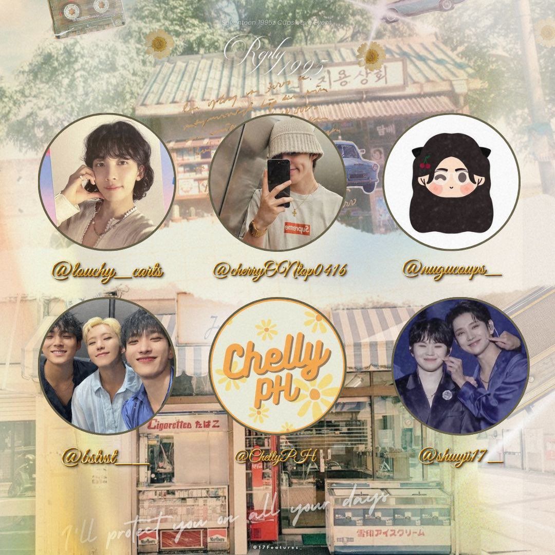 17Features_'s tweet photo. again thank you so much to the
following sponsors!
@louchy_carts
@cherryONtop0416
@nugucoups_
@bstvst__
@ChellyPH_
@shuuji17_
We appreciate and love all of you, thank you for keep supporting and trusting us!
Until our next event π©·π©΅
#17FeatSponsors #TakeMeBackTo1995 https://t.co/OuV1Gmdmxp