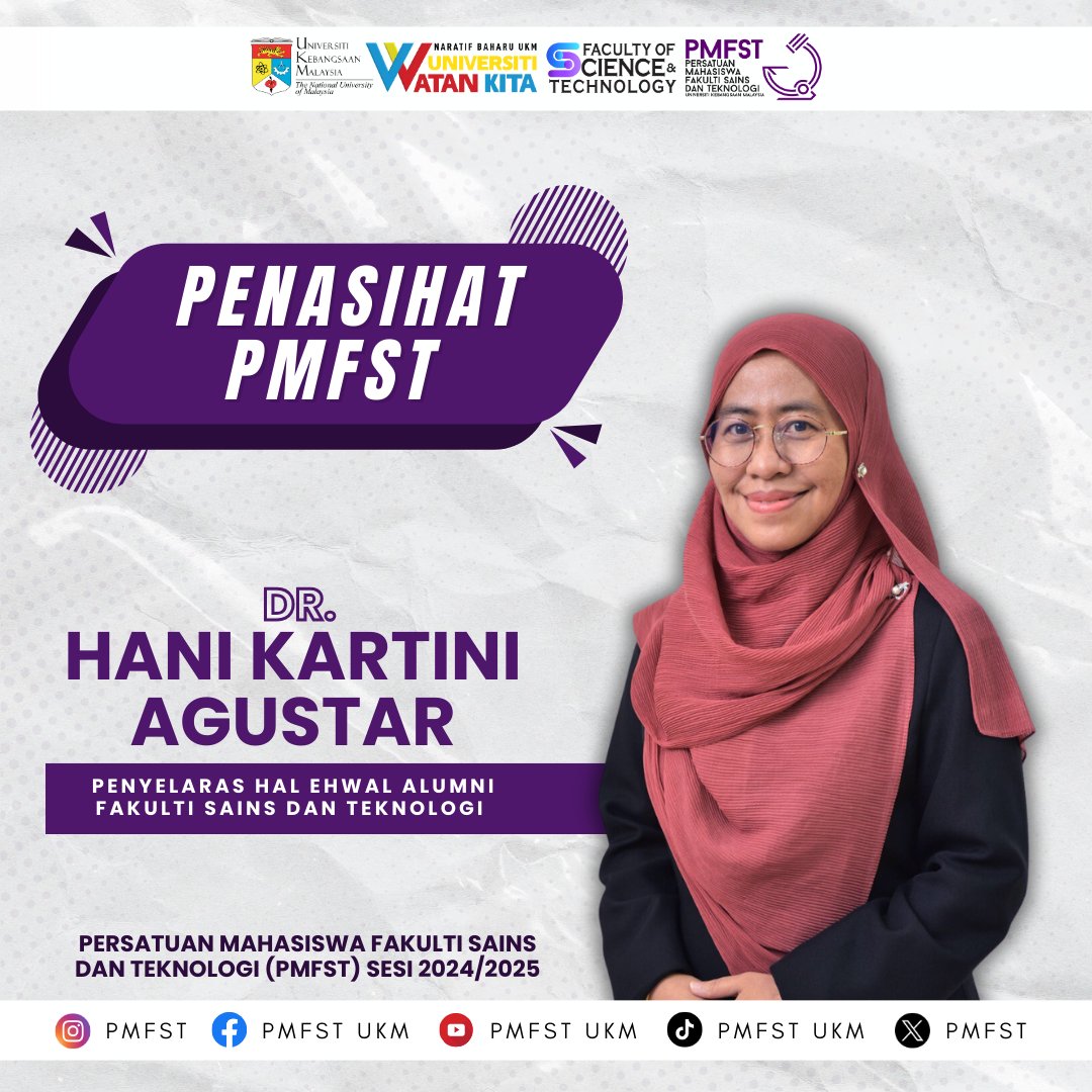 pmfst's tweet photo. [BARISAN KEPIMPINAN
PERSATUAN MAHASISWA FAKULTI SAINS DAN
TEKNOLOGI SESI 2024/2025]

Memperkenalkan barisan kepimpinan Persatuan Mahasiswa Fakulti Sains dan Teknologi (PMFST)  Sesi 2024/2025. https://t.co/ggk1uFtp4o