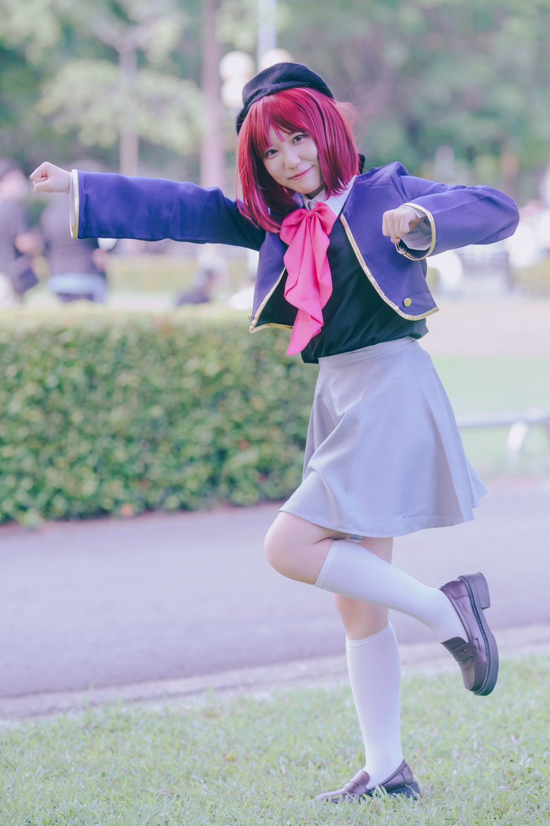 My Arima Kana cosplay last summer!
有馬かなコスプレ✨

十秒落淚的天才童星❌
愛舔小蘇打粉的天才童星⭕️

——————
去年夏天的有馬✨
為了參加御宅藝活動快閃高雄！
帶了一公斤的小蘇打 真的有夠重XDD

攝影感謝 <a href="/kentli1123/">Karl</a>