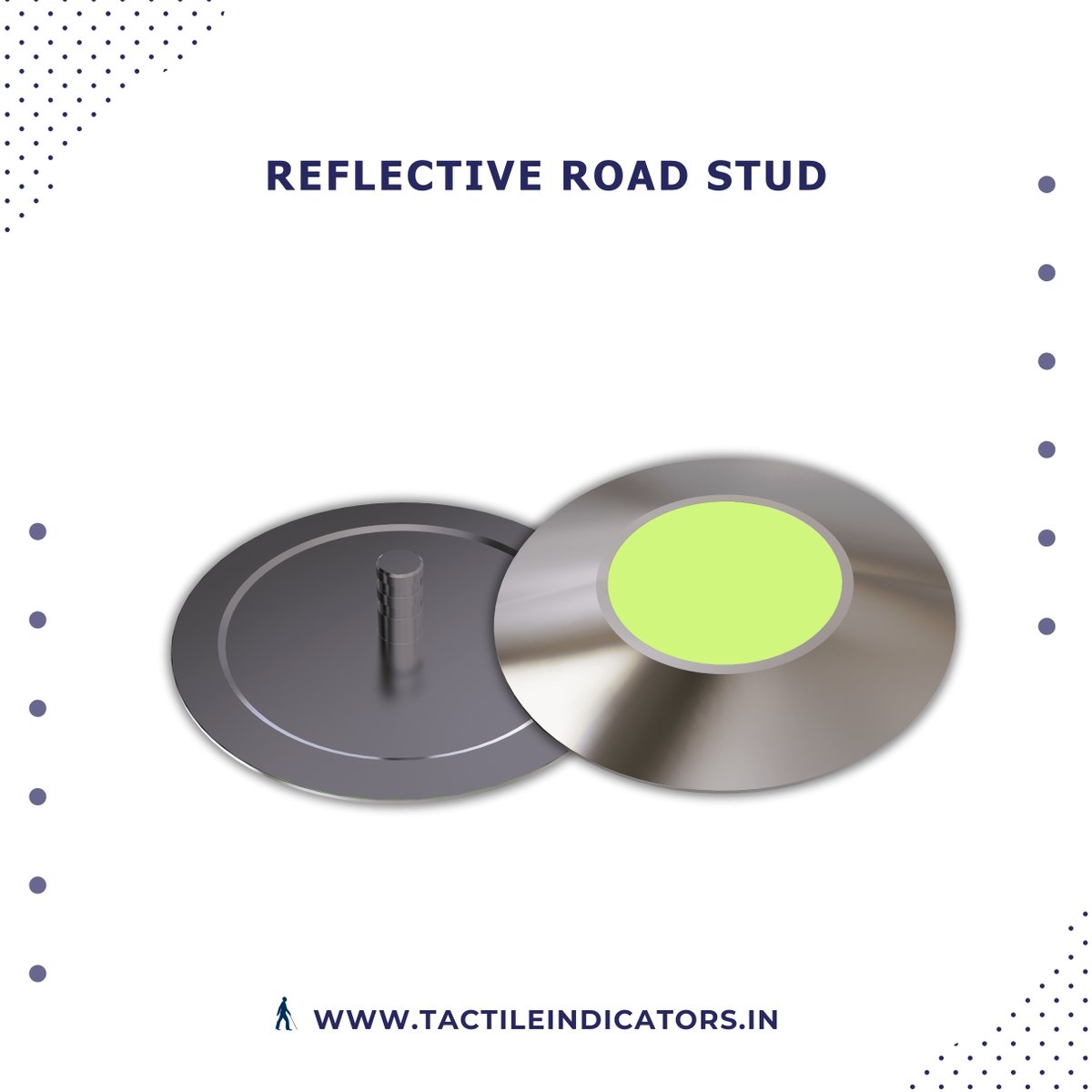 eminenttactiles's tweet photo. 🚦Glow in the Dark! Our Reflective Road Studs feature a luminous top for enhanced visibility. Suitable for roads, stone, glass &amp; more. Easy to install with cement, mortar, or adhesive. Boost safety today! 💫

 🔗https://t.co/c7rzGFyPTU

#RoadStuds #ReflectiveRoadStuds https://t.co/6TyvgYh7X9