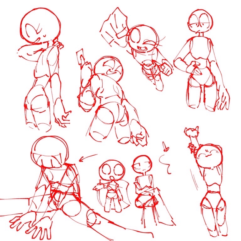 mole_and_human's tweet photo. 体とか習作 https://t.co/Zj4BVbYowl