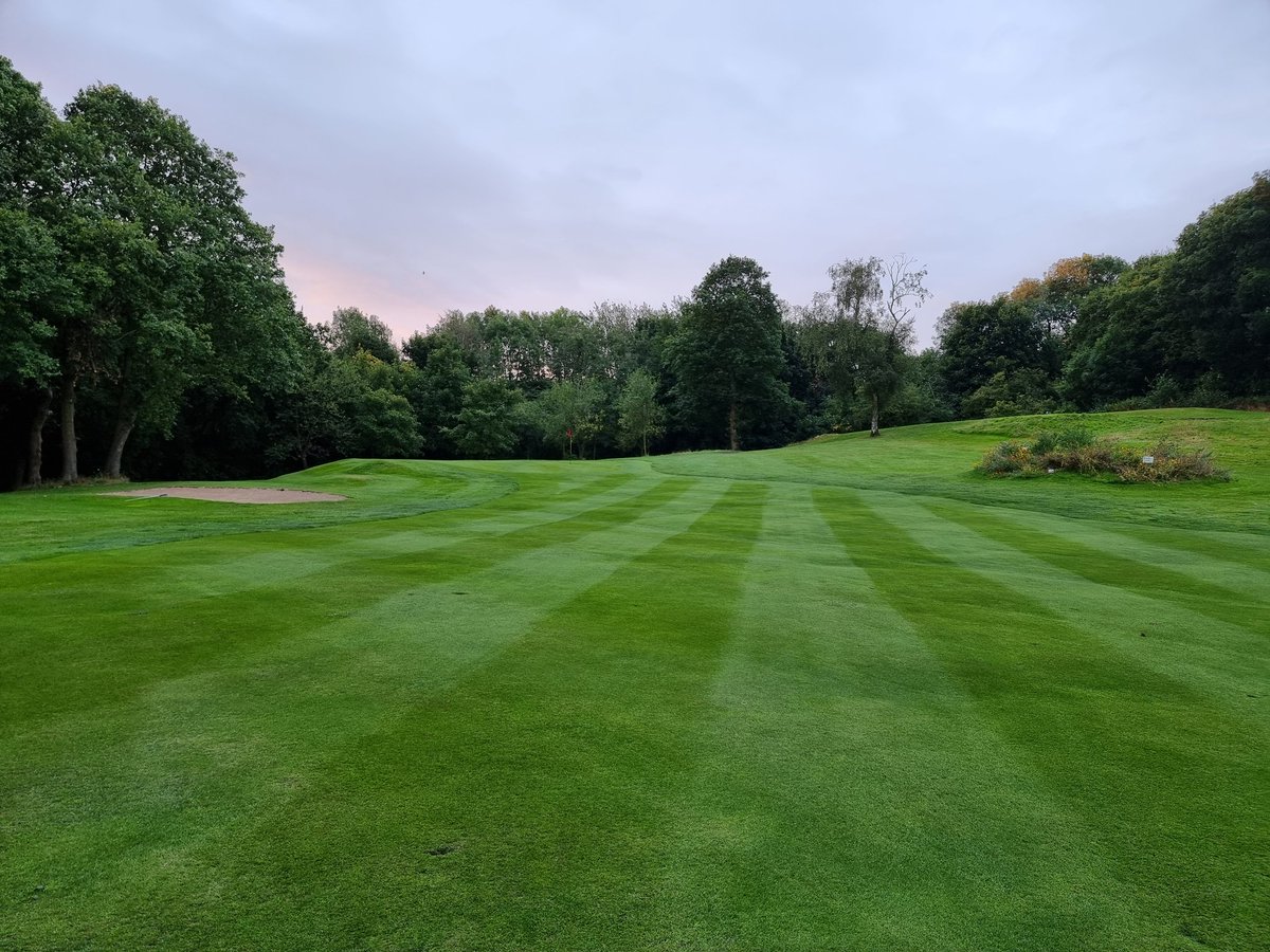 Good luck in the Broadhead Trophy. 
Greens cut
Greens ironed
Bunkers raked 
Holes trimmed
Surfaces blown