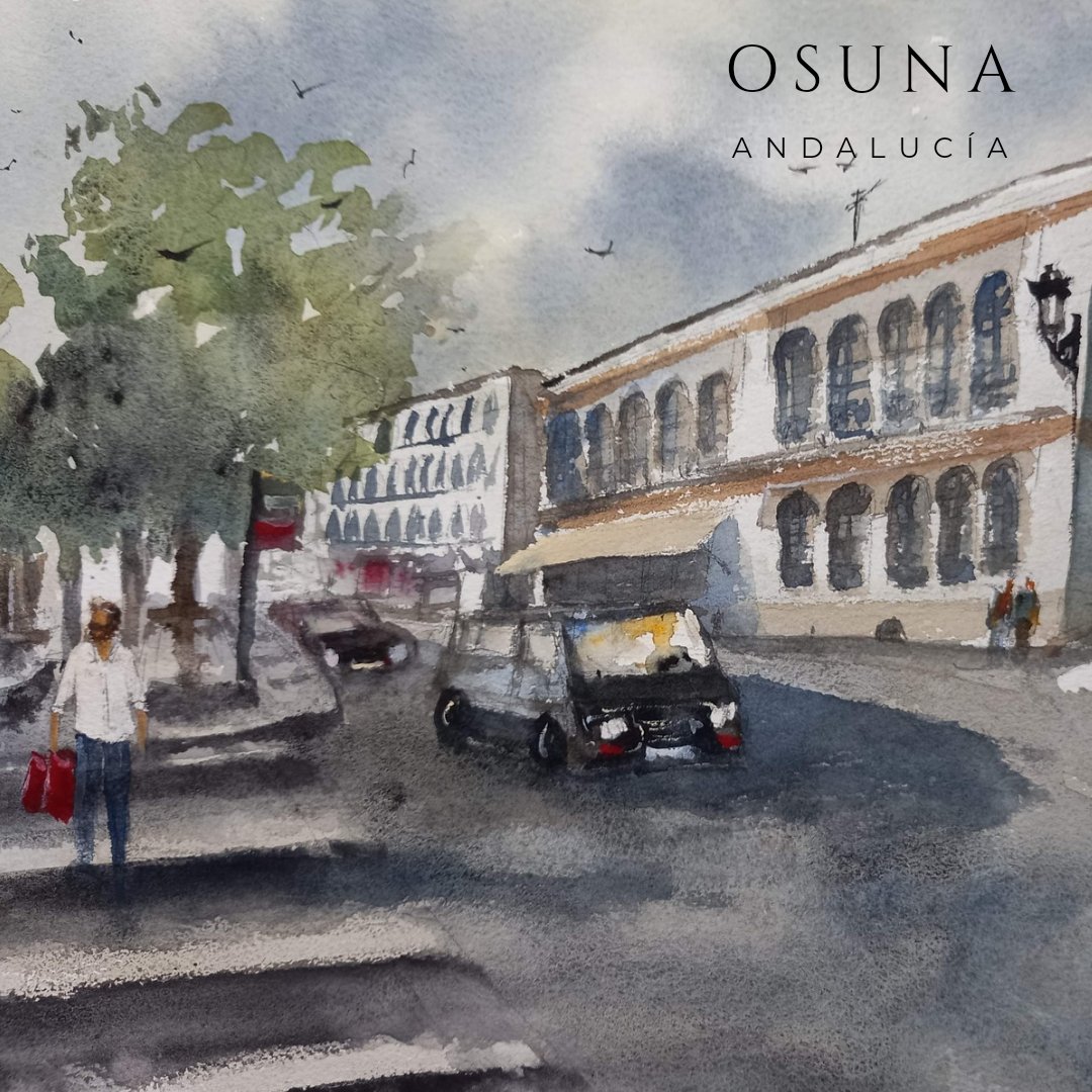 ojeda_jm's tweet photo. Postales 🎨 #Acuarela #Watercolor #Ink #Oil #Gouache #acquarelle #acquarello #Акварель #水彩 #aquarell #kunst #watercolour #wasserfarben #painting #artist #instaart #artwork #gallery #ilustración #paint #Osuna #Sevilla #Andalucía https://t.co/P2cC8mLaTO