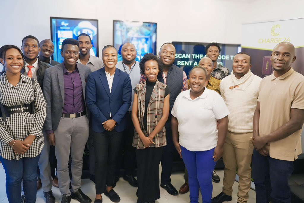 The youth driven Charge 24 was just  an idea when we met early this year in my office ,today they have 20 young employees and even seeking to pursue local production of power banks dispensed on advertising screens. As <a href="/SDY_Ke/">State Dept for Youth Affairs & Creative Economy</a> we paid them a courtesy call and chatted on their next