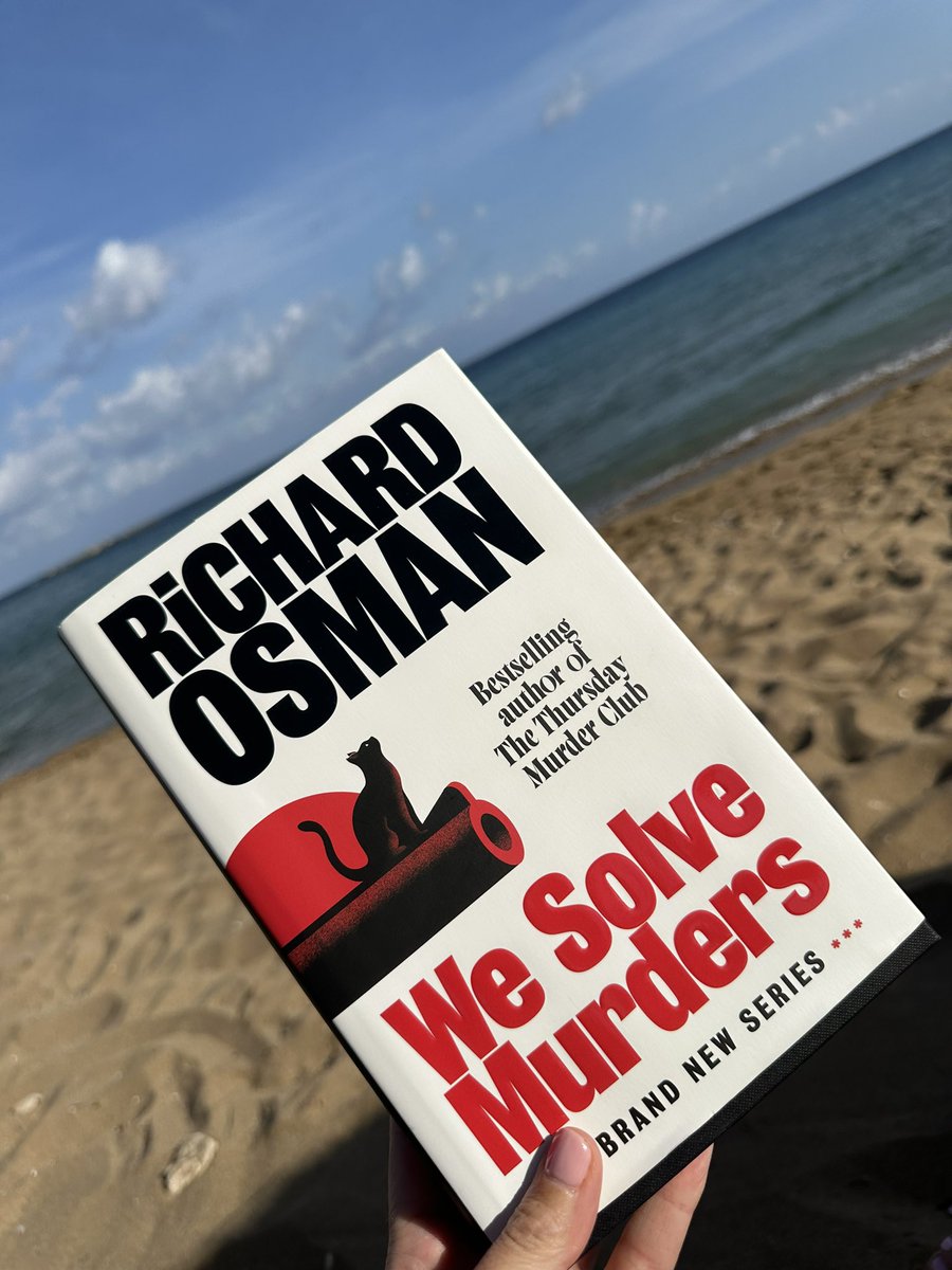 Holiday reading sorted. Thank you <a href="/richardosman/">Richard Osman</a> for a new adventure!