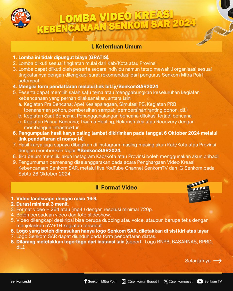 Senkom Mitra Polri tweet media