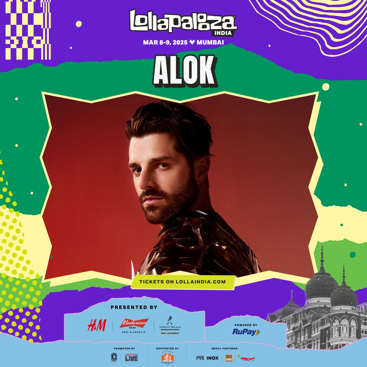 Alok’s infectious energy and world-class beats have made him a festival favorite across the globe. He's bringing the heat and a lot more to the Lolla India stage!   

Deep down you know what to do, get your tickets on lollaindia.com