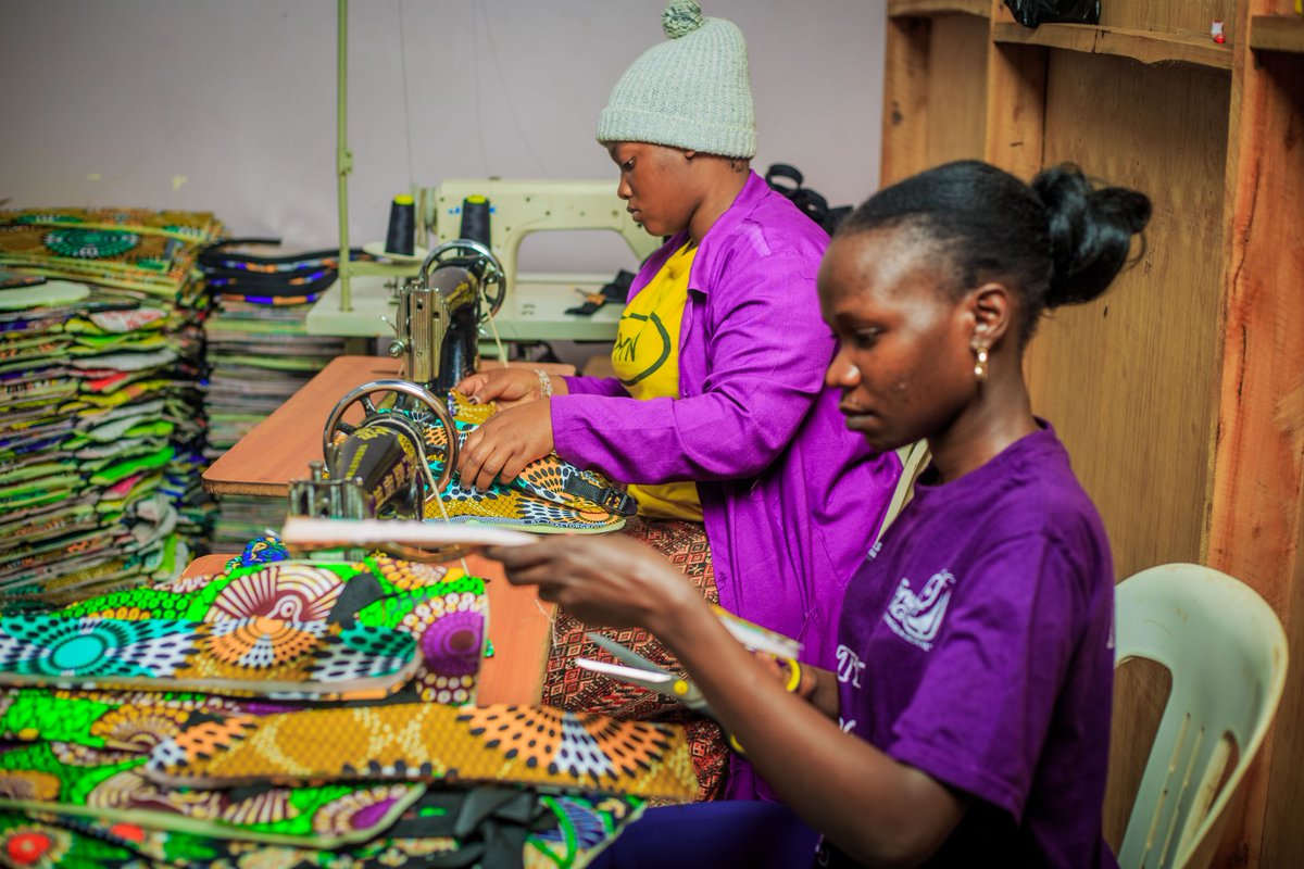 smartgirlsug's tweet photo. Behind every Smart Bag is a team of skilled women at Kitetika, working hard to empower girls across Uganda. Their dedication is helping tackle period poverty and keep girls in school.Thanks to Segal Family Foundation for their support ๐#SmartBags https://t.co/LY7PKJIOzy