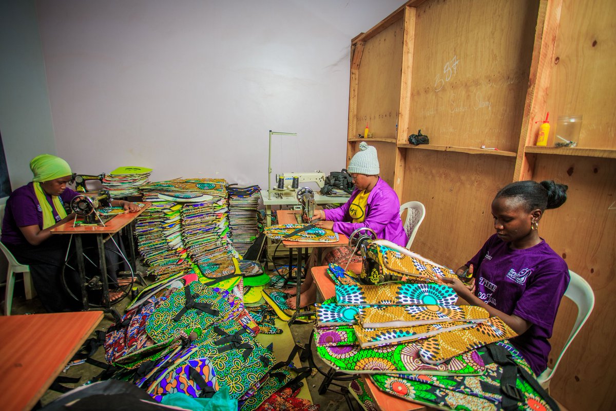 smartgirlsug's tweet photo. Behind every Smart Bag is a team of skilled women at Kitetika, working hard to empower girls across Uganda. Their dedication is helping tackle period poverty and keep girls in school.Thanks to Segal Family Foundation for their support ๐#SmartBags https://t.co/LY7PKJIOzy