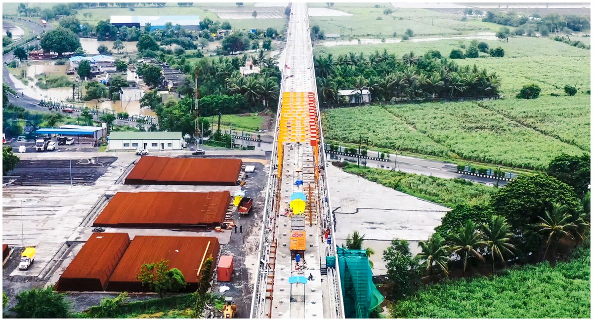 RailAnalysis's tweet photo. #FlashButtWelding of Rails Begins for Mumbai-Ahmedabad #BulletTrain in Gujarat

Read more...https://t.co/ME2aHxzYtr

@nhsrcl

#NHSRCL #HSR #MAHSR #Electrical #Infrastructure #Corridor #Technology #Machines #RFC #CAMCar #TSLC #FBWM #TCB #Electronic #Project https://t.co/3xaCb9QU7P