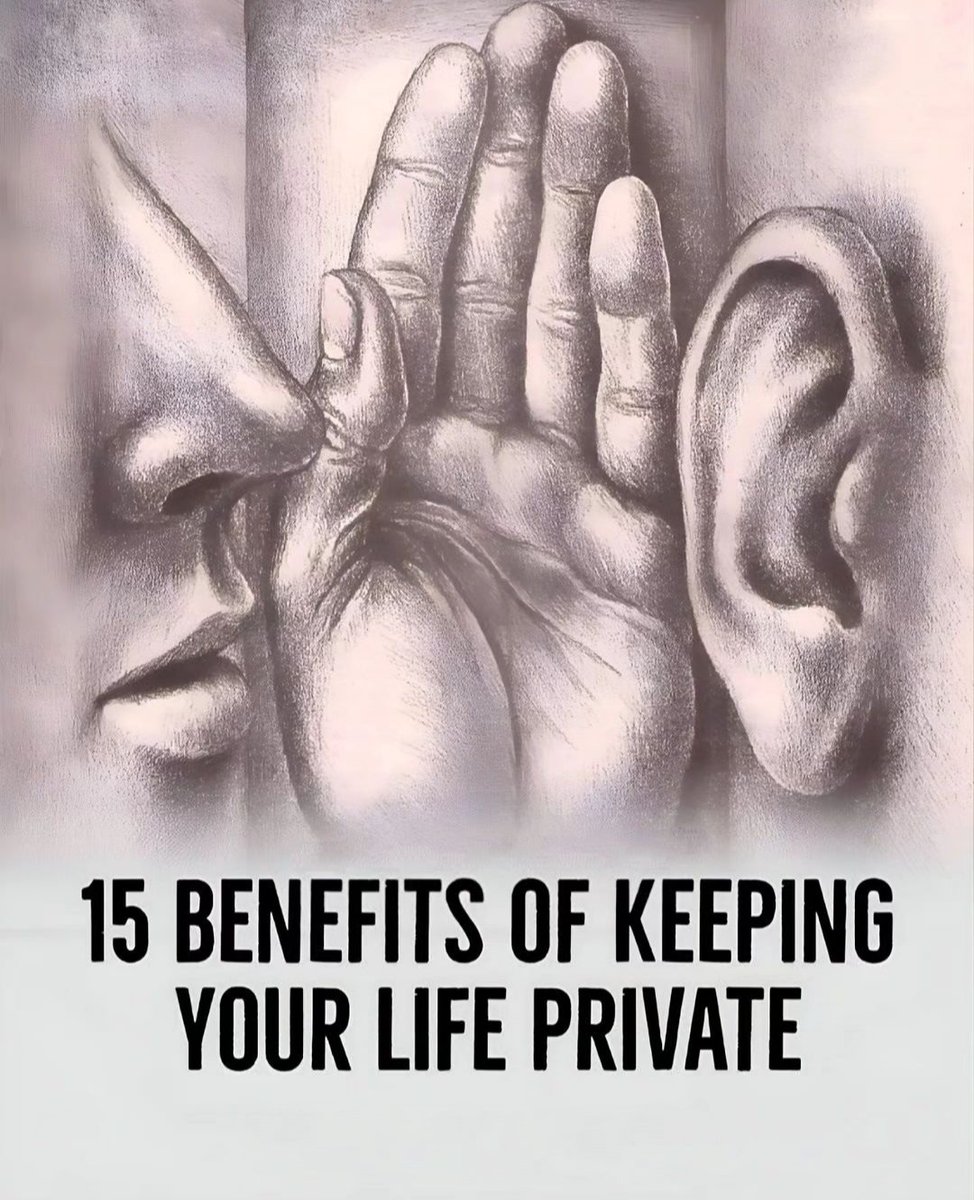 SeekWiser_'s tweet image. 15 Benefits Of Keeping Your Life Private...