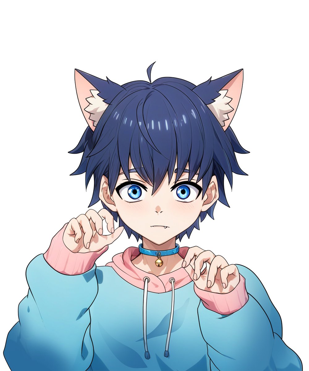hanaemiko99's tweet photo. 🐾 Kawaii Cat Boy OC ready to bring some purrfection to your streams!
#CatBoyOC #KawaiiArt #PNGTuber https://t.co/qO4G2sVnEH