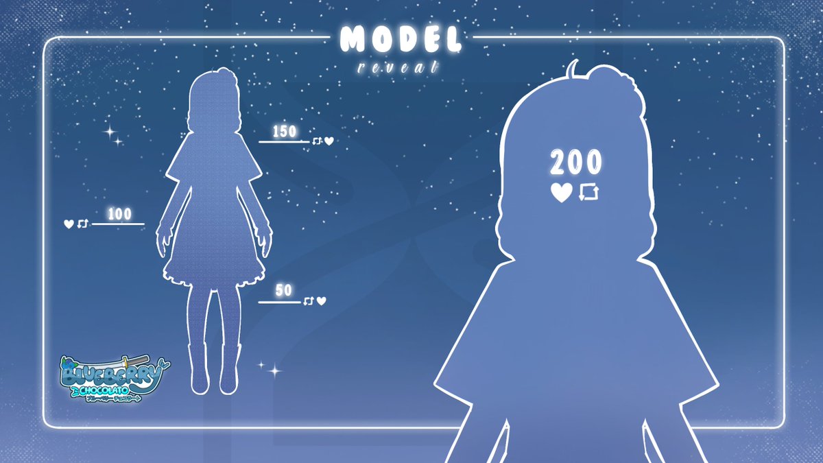 [Remake]
Haheng~ Yahooo berries!
Blueberry Chocolato hereee 
So, A new look is upcoming~ Would you help me to unlock it?  Please do leave a like and a retweet! Thank you~  
#Vtuber #ModelReveal #VtuberID #新人Vtuber #おはようVtuber #VtuberUprising