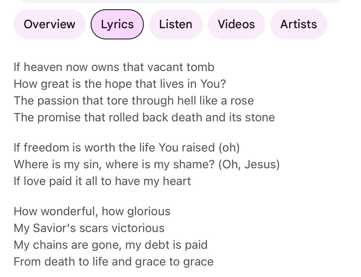 Makhanyak's tweet image. “The promise that rolled back death and its stone…. “ #GraceToGrace
#HillsongWorship