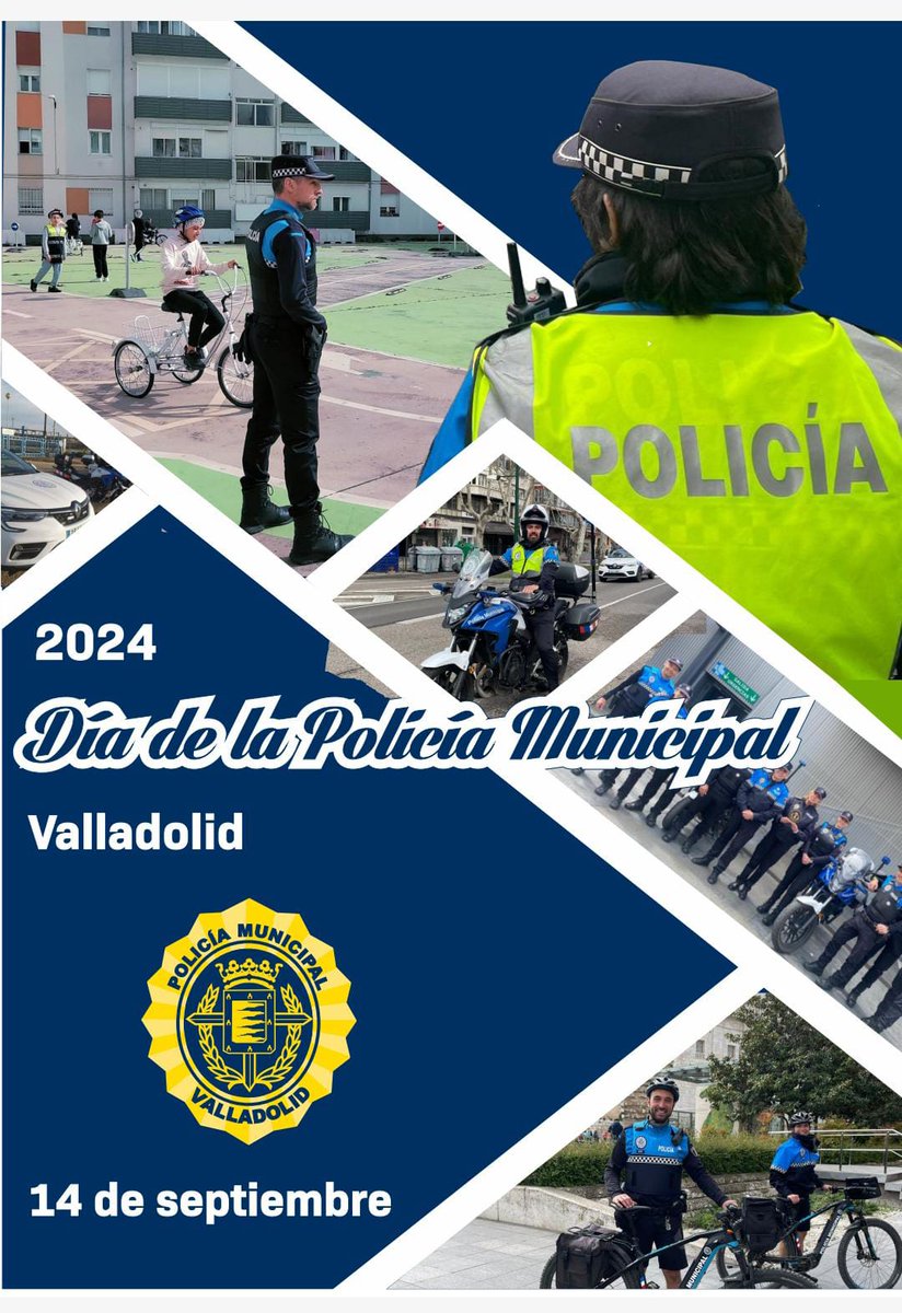 ‼️Desde IPA Valladolid, queremos desear a todos los compañeros de la Policía Municipal:               
 *FELIZ DÍA DE LA PATRONA!!!*
VIVA LA VIRGEN DE SAN LORENZO 👮🏻‍♀️👮🏻‍♂️