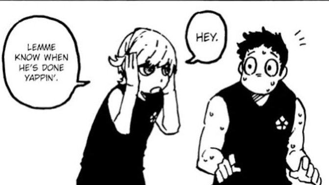 rinsverse's tweet photo. my pxg family thankyou for making blue lock bearable in this arc 🫂🫂 #BL276 https://t.co/zUjKZ5V0Ob