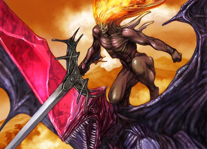 #赤い作品でTLを真っ赤っか 赤は難しい色なんでメインで使っているのはそんなにありませんね。ただ画面を引き締めるためのポイントとしてはよく使ってます。 