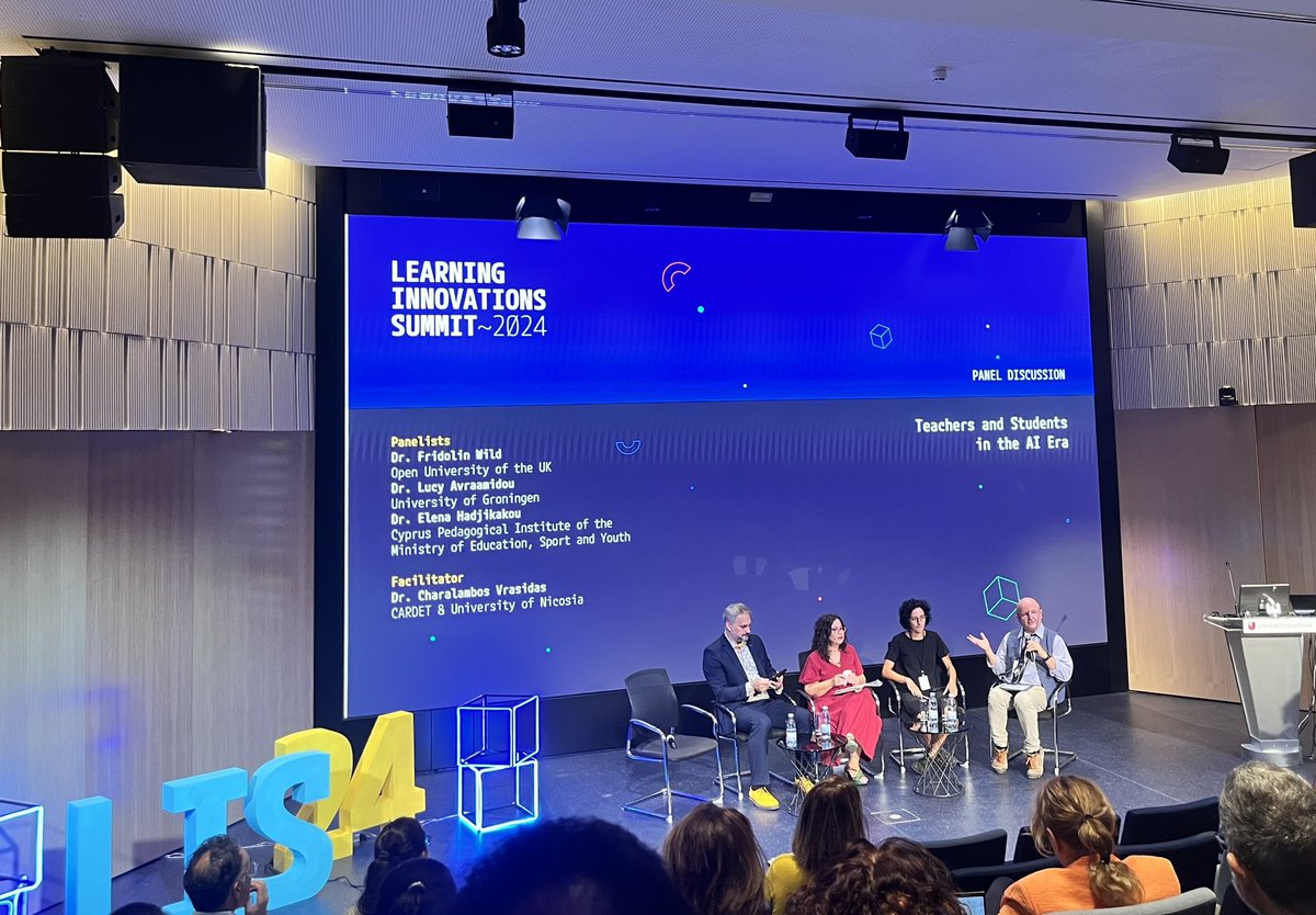 Panel discussion at #lis24: Teachers and students in the AI era
