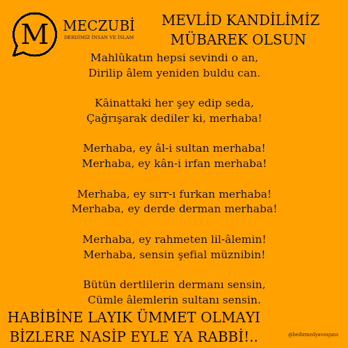 meczubidergi's tweet photo. Merhaba, ey rahmeten lil-âlemin!

Mevlid Kandilimiz Mübarek Olsun 🌹
#Mevlid1446 https://t.co/yloRBy1yZ6