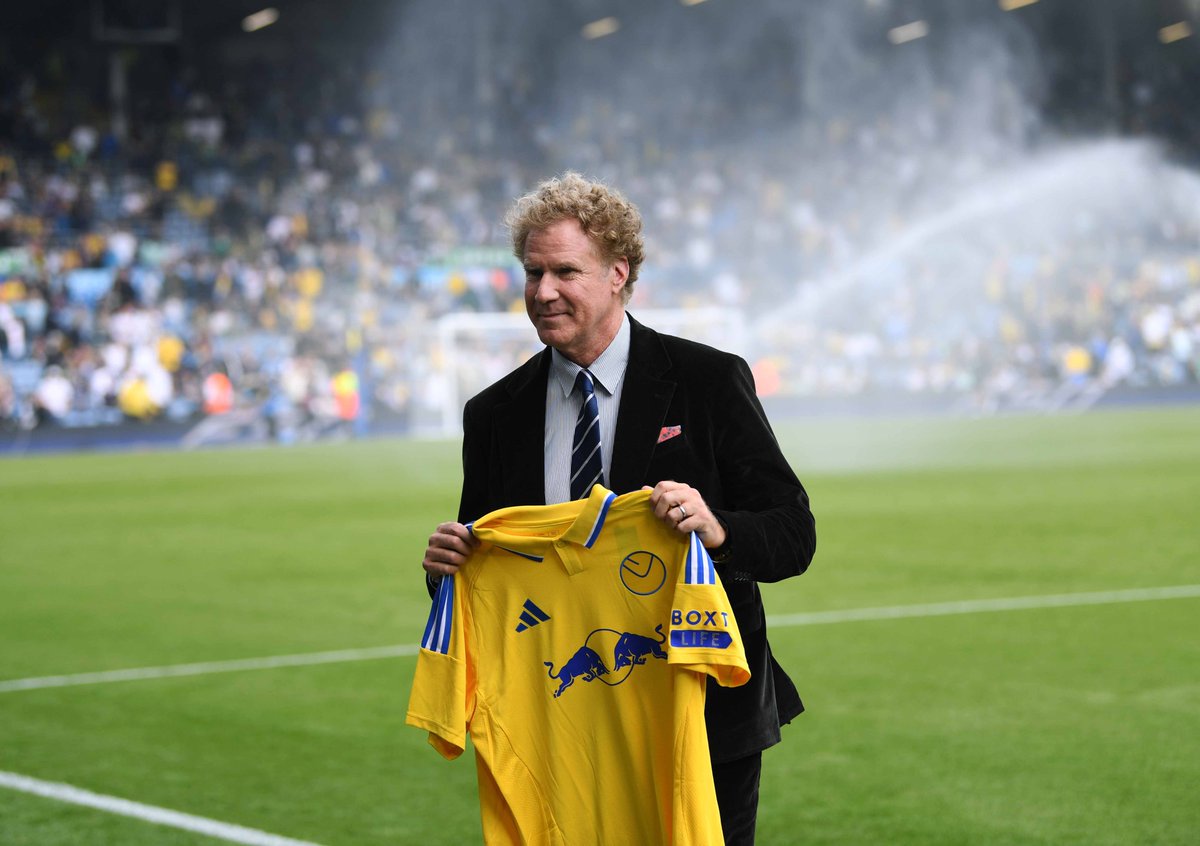 Will Ferrell at <a href="/LUFC/">Leeds United</a> <a href="/LeedsNews/">Yorkshire Evening Post</a> #lufc