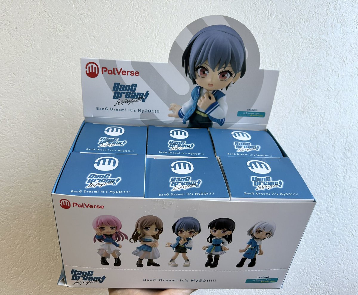 昨日発売の、 #PalVerse BanG Dream! It's MyGO!!!!! のBOXが届いたぞ