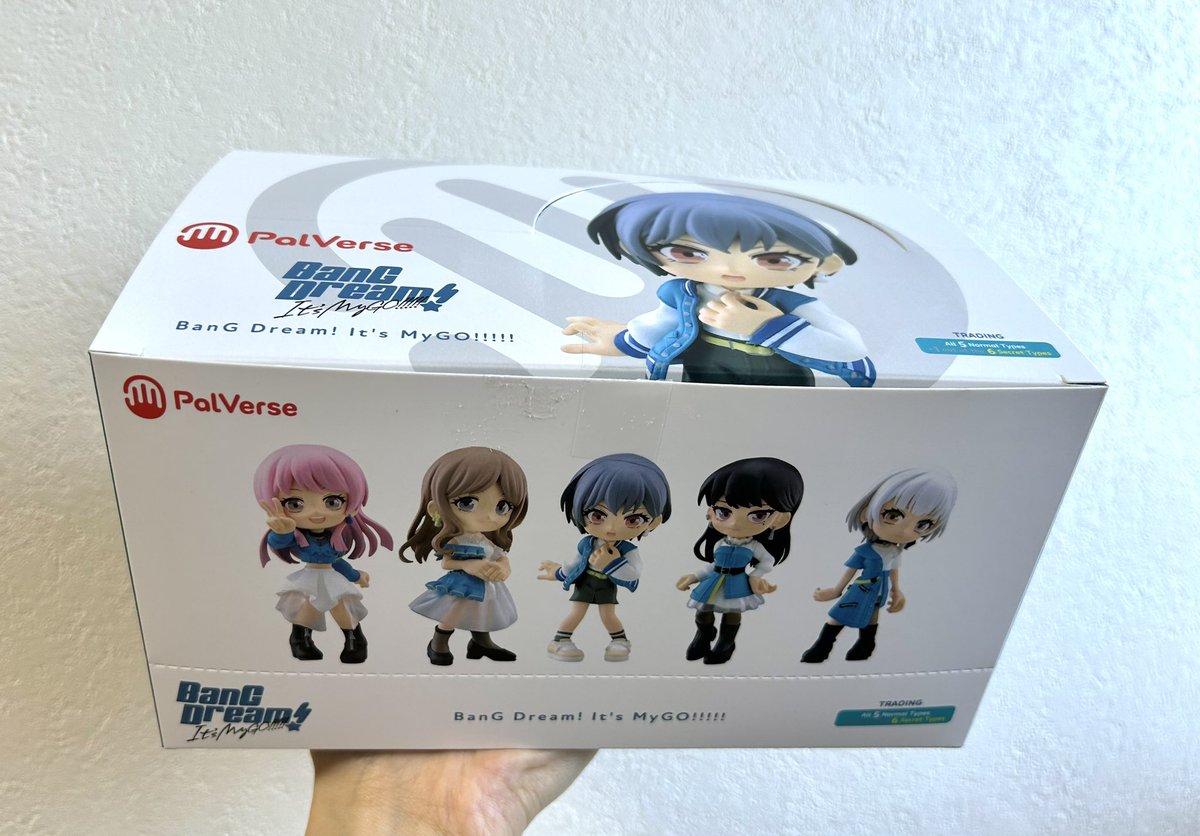昨日発売の、 #PalVerse BanG Dream! It's MyGO!!!!! のBOXが届いたぞ