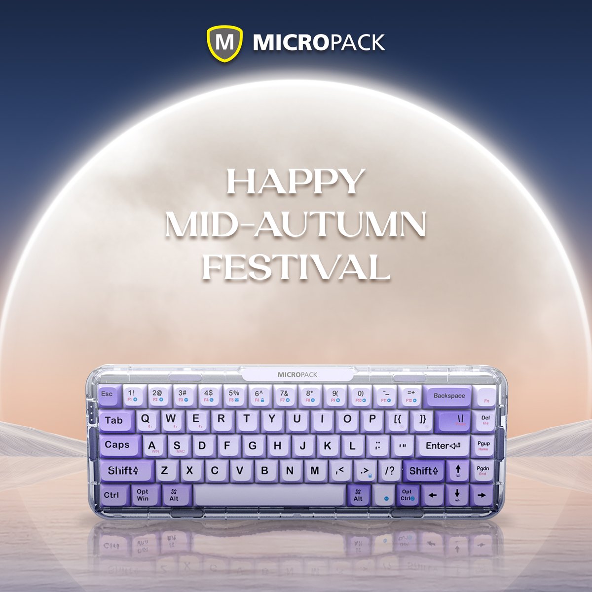 Micropackhk's tweet image. Happy Mid-Autumn Festival!❤
MICROPACK wishes happiness to be with you this Mid-Autumn Festival.
#Technology #Phoneaccessory #Computeraccessory #Mid-AutumnFestival #Moonlight #Micropack
