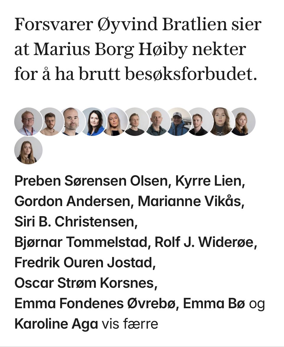 Husker første gang jeg fikk min egen byline på trykk og ikke minst fotobyline noen år senere….