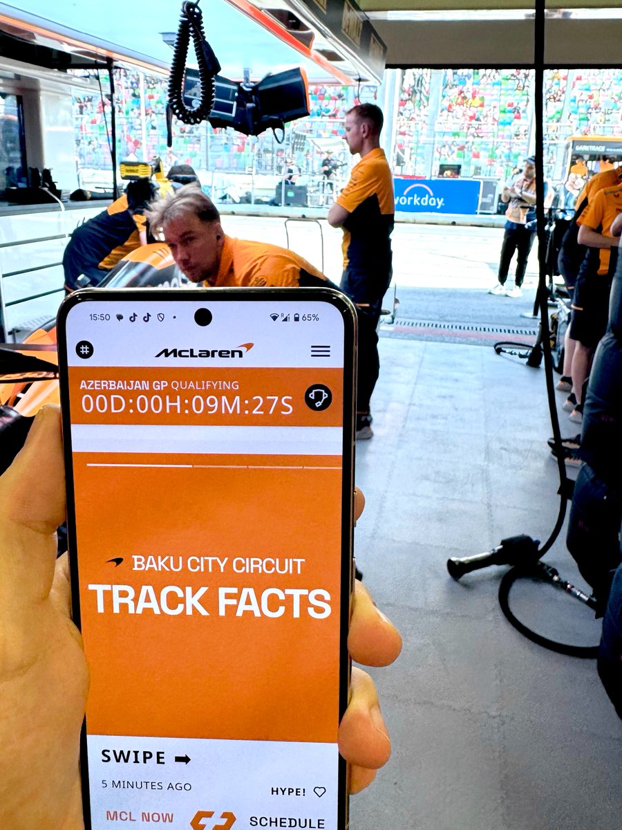 McLaren Mastercard Formula 1 Team tweet media