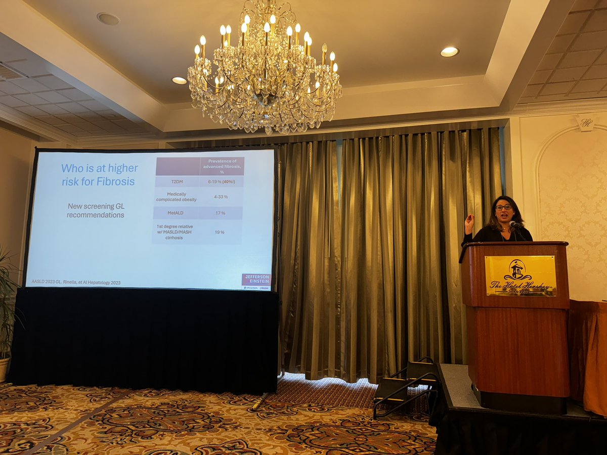 Shailendra Singh (@shailsingh) on Twitter photo Honor & pleasure to be course director <a href="/PaGastroSoc/">Pennsylvania Society of Gastroenterology (PSG)</a> Annual meeting <a href="/HotelHershey/">The Hotel Hershey</a>
Great start to the meeting
✅ MASLD talk @Dr Maria Lagarde
Who is at risk for fibrosis
<a href="/AustinChiangMD/">Austin Chiang, MD MPH FASGE FACG</a> <a href="/ShyamTMD/">Shyam Thakkar, MD</a> <a href="/dr/">Dan Rowden</a>KumarGI <a href="/SultanMahmoodMD/">Sultan Mahmood MD</a> <a href="/FITWITMD/">Neilanjan Nandi, MD, FACG, AGAF, FCCF, FACP</a> <a href="/AmCollegeGastro/">ACG</a> <a href="/ASGEendoscopy/">ASGE GI Endoscopy</a> Honor & pleasure to be course director <a href="/PaGastroSoc/">Pennsylvania Society of Gastroenterology (PSG)</a> Annual meeting <a href="/HotelHershey/">The Hotel Hershey</a>
Great start to the meeting
✅ MASLD talk @Dr Maria Lagarde
Who is at risk for fibrosis
<a href="/AustinChiangMD/">Austin Chiang, MD MPH FASGE FACG</a> <a href="/ShyamTMD/">Shyam Thakkar, MD</a> <a href="/dr/">Dan Rowden</a>KumarGI <a href="/SultanMahmoodMD/">Sultan Mahmood MD</a> <a href="/FITWITMD/">Neilanjan Nandi, MD, FACG, AGAF, FCCF, FACP</a> <a href="/AmCollegeGastro/">ACG</a> <a href="/ASGEendoscopy/">ASGE GI Endoscopy</a>