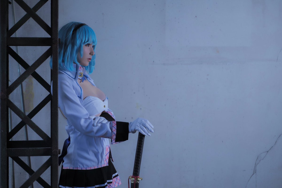 Cosplay 💙SS一番隊隊長 女部田 郁子 #ぬきたし