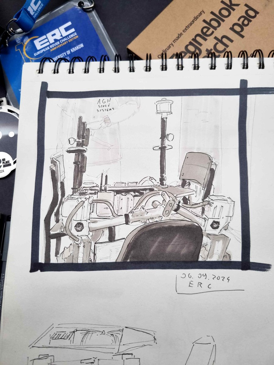 bokdan0's tweet photo. Kalman at #ERC2024!

A bunch of cool sketches done in person, last week at European Rover Challenge 2024 c:
@rover_challenge https://t.co/WdXAZS7rYr