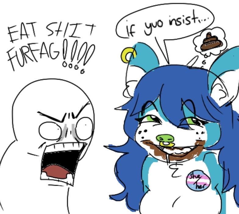 Sleepsophi's tweet photo. Bluefolf ,,, more like poofolf https://t.co/zSDI8Lsy5R