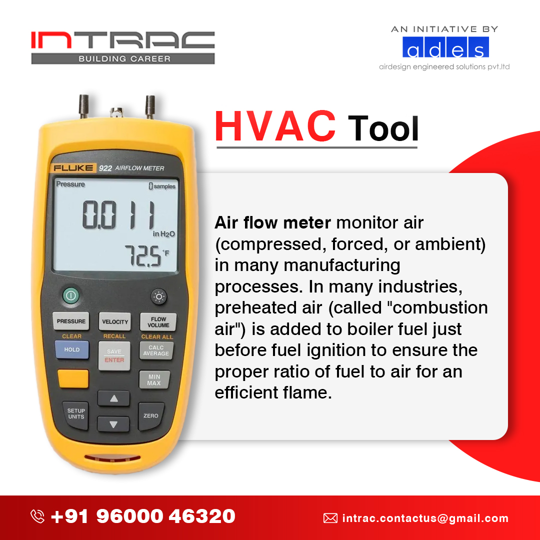 INTRAC_Ed's tweet image. Get hands-on HVAC training with INTRAC! Understand the impact of tools like the Air Flow Meter and enhance your industry skills. 🌟🔧
.
#AirFlowMeter #HVACTools #HVACTraining #HVACExperts #HVACKnowledge #HVACIndustry  #HVACEducation #ToolForHVAC #AirflowMeasurement #INTRAC #Tech