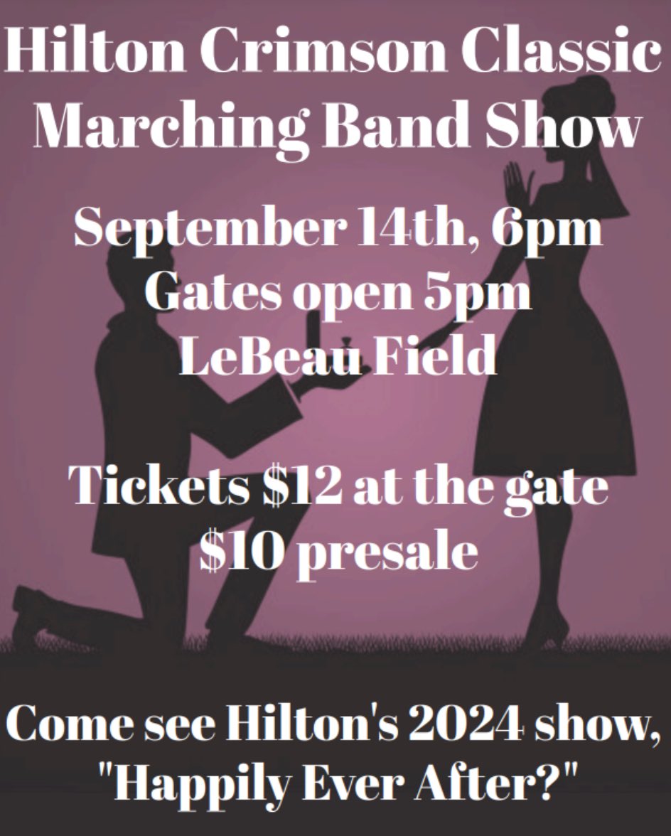 DrJeffreyMGreen's tweet image. Beautiful Saturday for the @HiltonMarching Home Show. Gates at 5pm and our Crimson Cadets perform at 6pm. #WeAreHilton