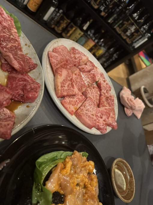 肉を食っていくぜ https://t.co/NdoOwep5pO<a href="/tag/%E6%A1%9C%E9%80%A2%E7%A5%AD"class="tags"><span>#桜逢祭</span></a>