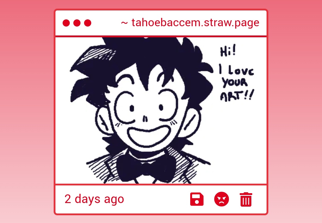 HIIII THANK YOU SO MUCH AND THANK YOU FOR THE HAPPY GOTEN !!!!!!!!! love that specific panel of him hes so balloon