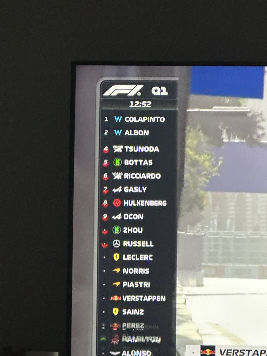 manuelmallo's tweet photo. Párala acá @f1 @FranColapinto https://t.co/miMnx3xpzl