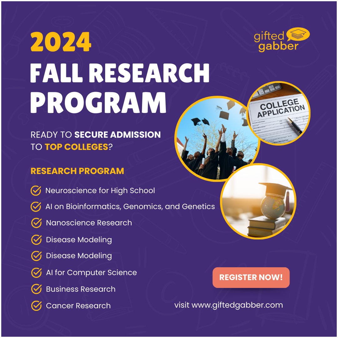 JothsnaKethar's tweet image. 🎓 𝐑𝐞𝐚𝐝𝐲 𝐭𝐨 𝐒𝐞𝐜𝐮𝐫𝐞 𝐀𝐝𝐦𝐢𝐬𝐬𝐢𝐨𝐧 𝐭𝐨 𝐓𝐨𝐩 𝐂𝐨𝐥𝐥𝐞𝐠𝐞𝐬? 🎓

Enroll now and avail the $𝟏𝟓𝟎 𝐰𝐨𝐫𝐭𝐡 𝐨𝐟 𝐝𝐢𝐬𝐜𝐨𝐮𝐧𝐭! Offer valid until Sunday only.

🔗 Enroll Today:
rfr.bz/tnchjmj

Don’t miss out!

#ResearchProgram #Fall2024