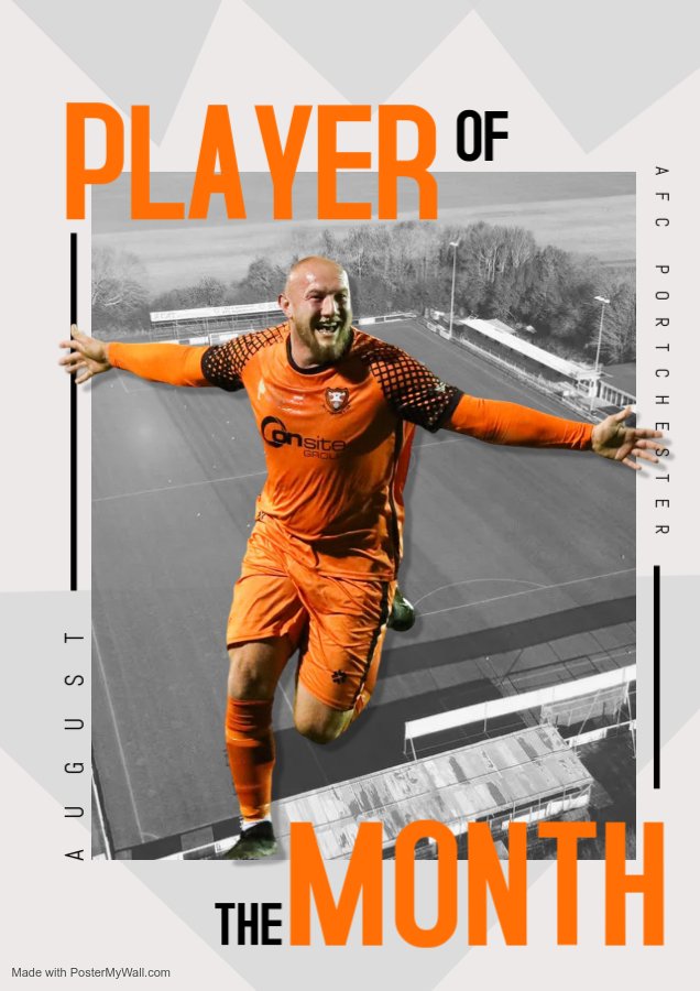 Your August Player of the Month 🏆

#Uptheportchy🍊