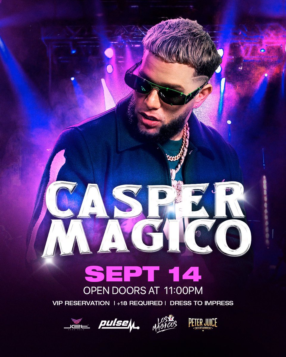 Hoy Casper Mágico en Cabo Rojo 🔥💫

boletos.prticket.com/events/casper-…